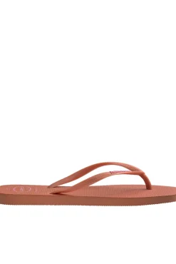 Chanclas Hav. Slim Square Logo Pop Up Rosa