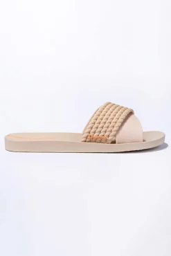 Chanclas pala beige