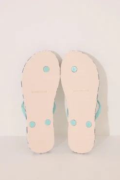 Chanclas print geométrico Snoopy