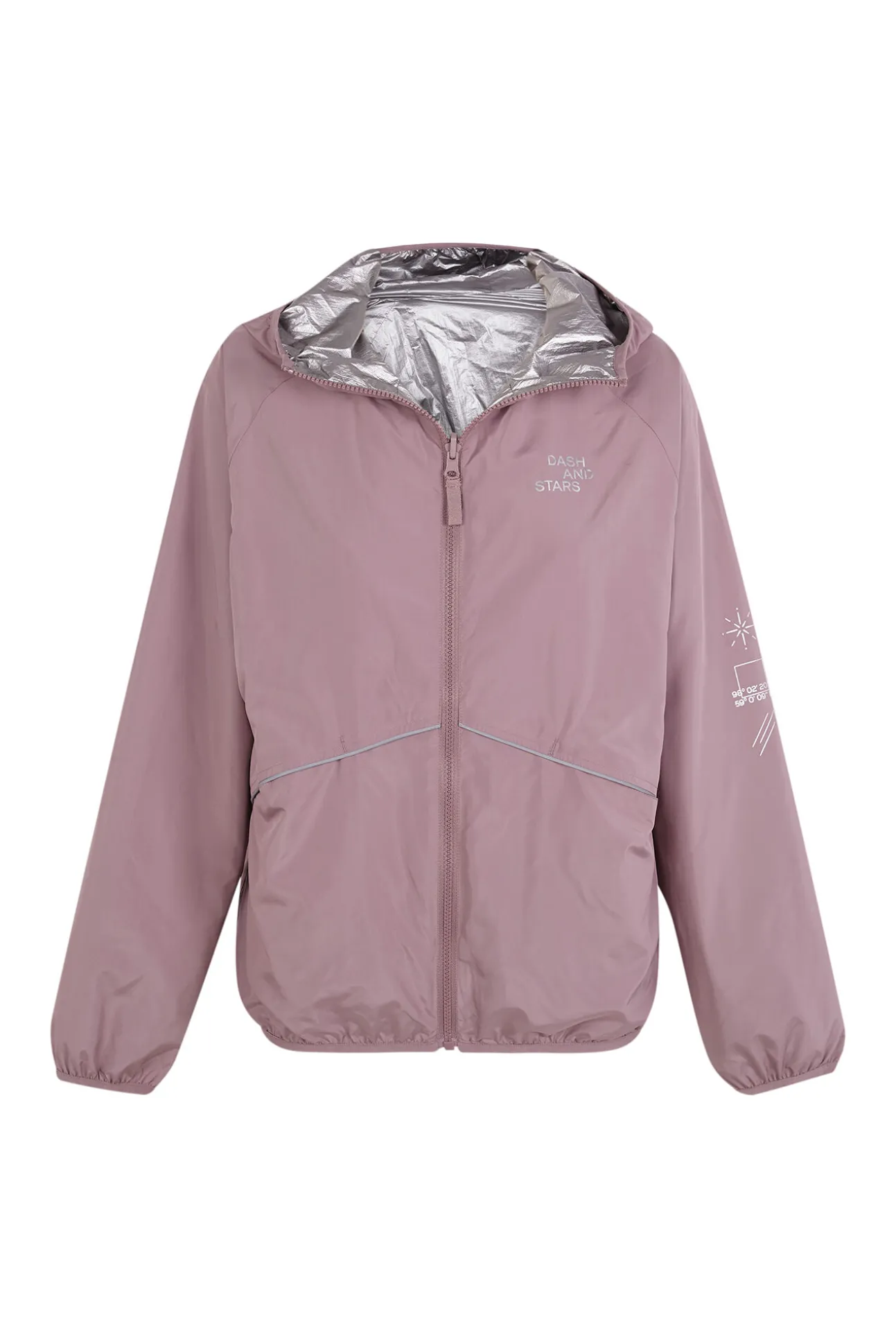 Chaqueta reversible tejido técnico ligero