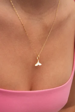 Charm Sirena Baño Oro