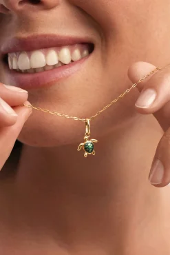 Charm Tortuga Baño Oro