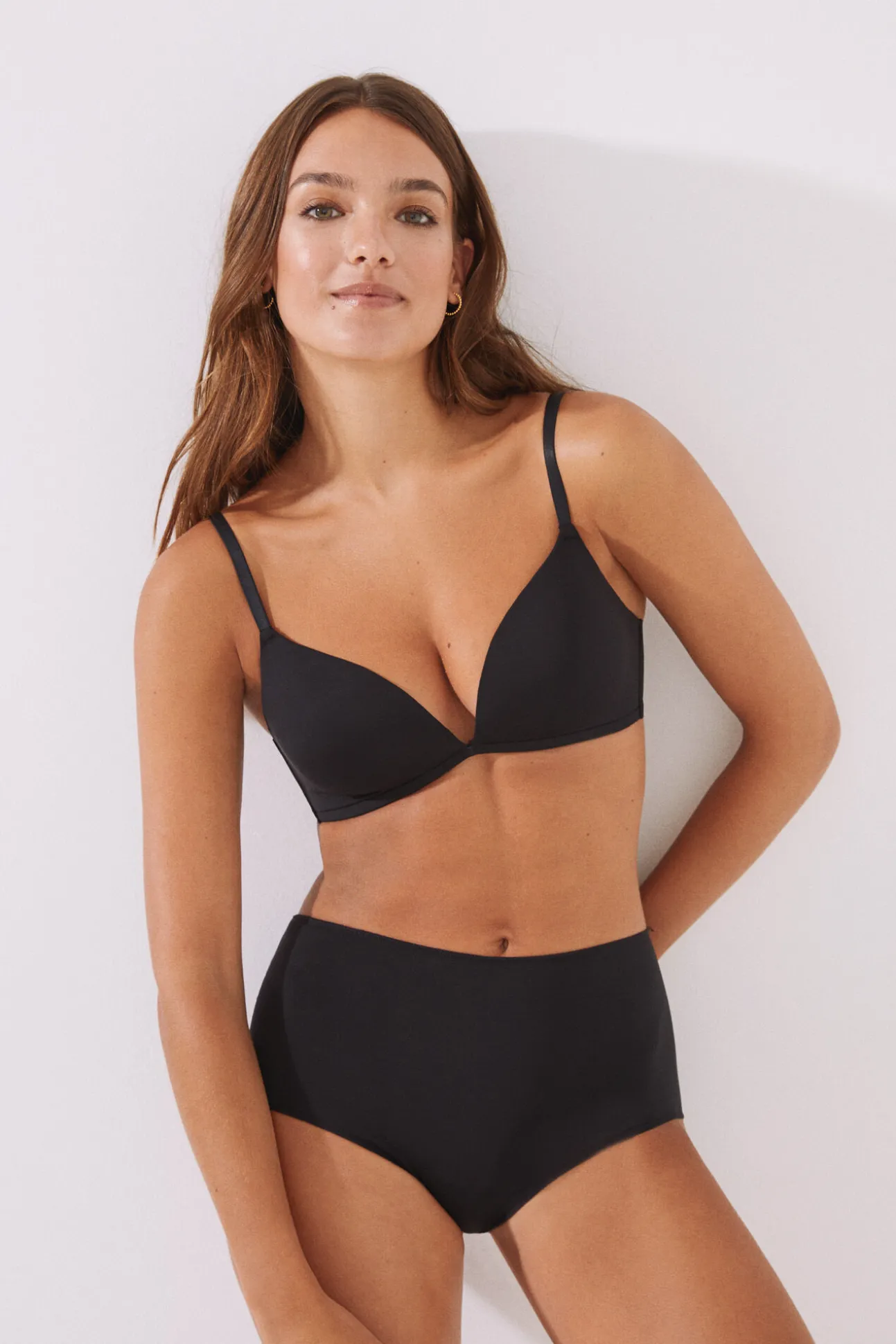 CHARMING Sujetador triangular negro