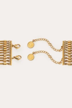 Choker Cleopatra Premium Acero Baño Oro