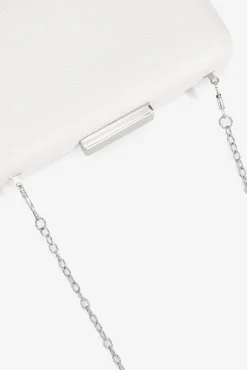Clutch efecto piel rectangular