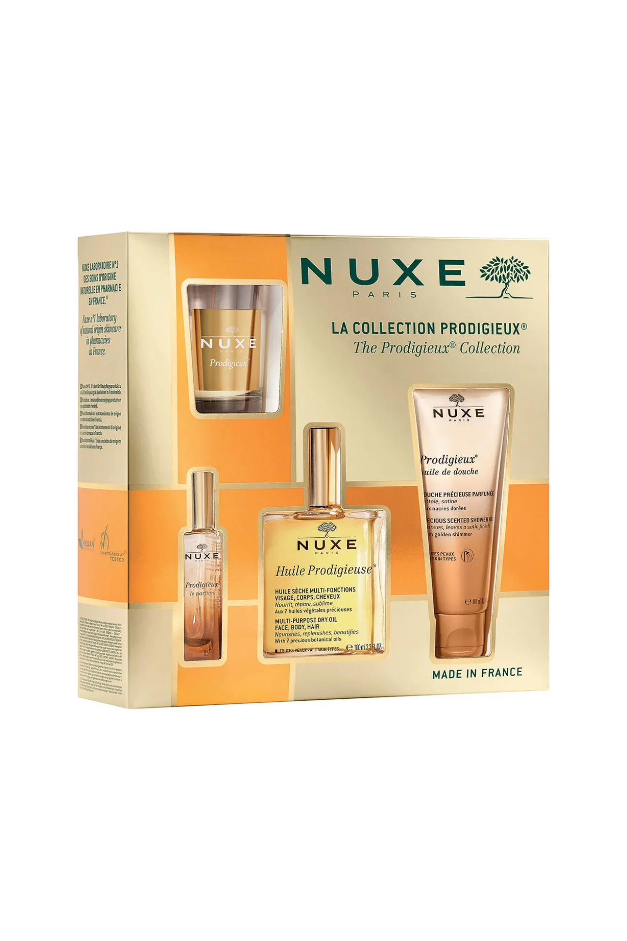 Coffret Nuxe Prodigieux® La gama emblemática Nuxe
