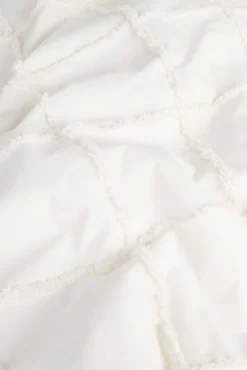 Colcha con tufting blanco Royal