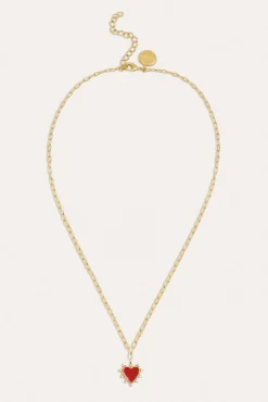 Collar Amour Baño Oro