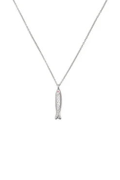Collar Aqua Fish Acero