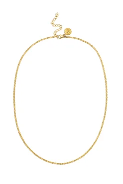 Collar Celestia Acero Baño Oro