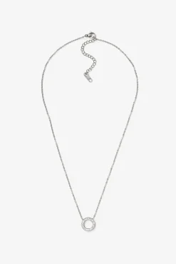 Collar de acero inoxidable con aro
