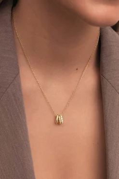 Collar Family Baño Oro