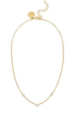 Collar Lira Baño Oro