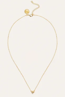 Collar Mini Cava Baño Oro