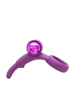 Conejito doble dedo anillo estimulador
