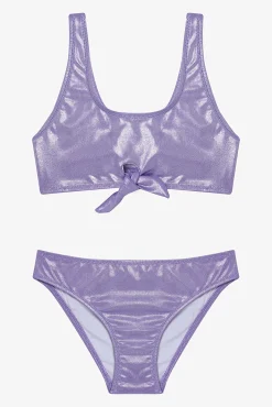 Conjunto de bikini morado