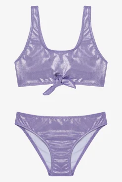 Conjunto de bikini morado