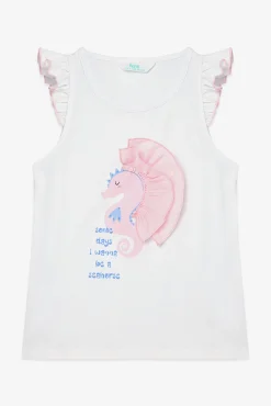 Conjunto de pijama corto print marino