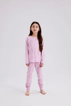 Conjunto pijama corazones niña