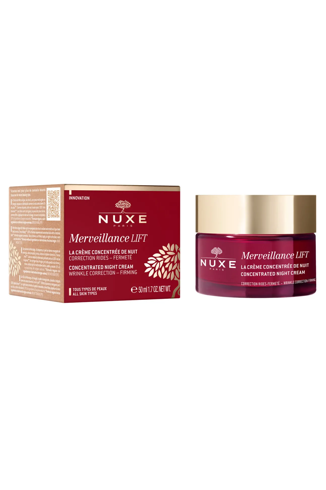 Crema merveillance concentrada de noche 50ml