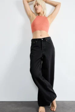 Crop top sin costuras
