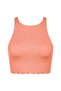 Crop top sin costuras