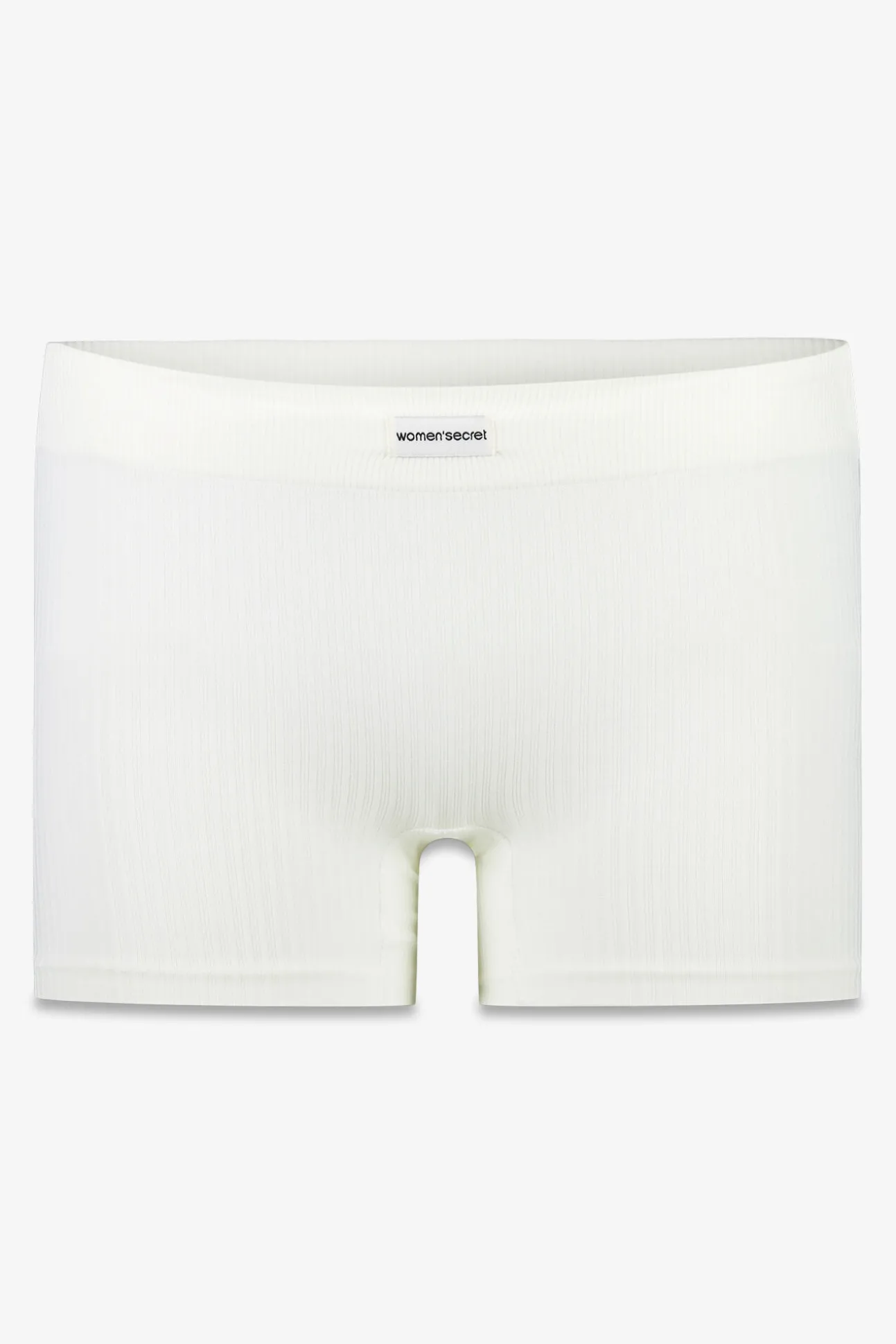Culotte canalé seamless blanco
