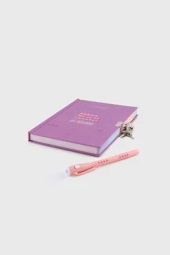 Diario personal + boli con tinta normal e invisible Shhhh… no se lo cuentes a nadie