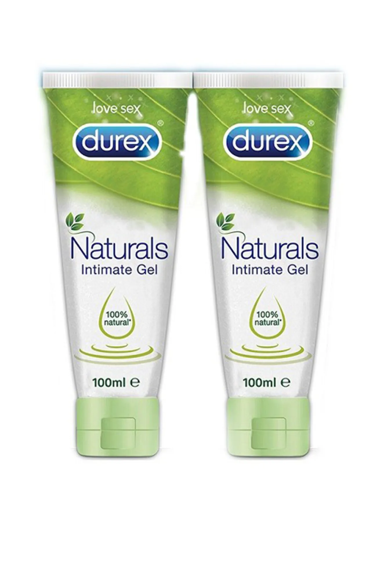 Durex Naturals H2O Lubricante 2x100 ml