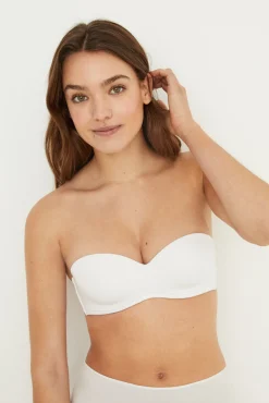 ELEGANT Sujetador sin tirantes microfibra
