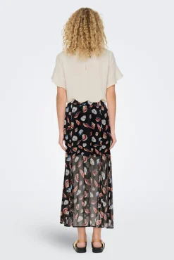 Falda midi