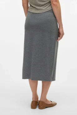 Falda midi maternity