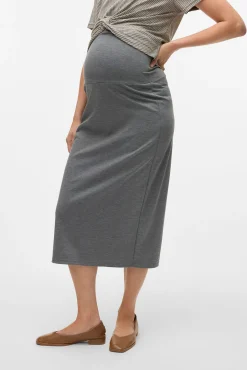 Falda midi maternity