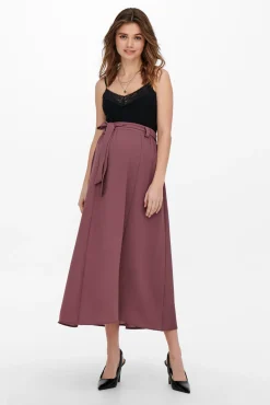 Falda midi maternity