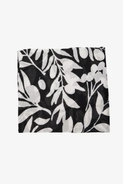 Fular floral bicolor