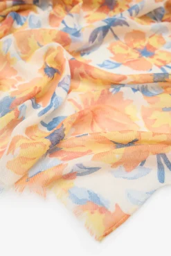 Fular floral multicolor