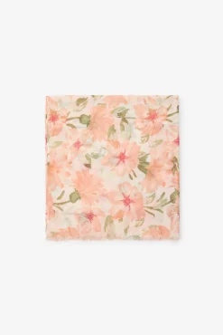 Fular floral multicolor