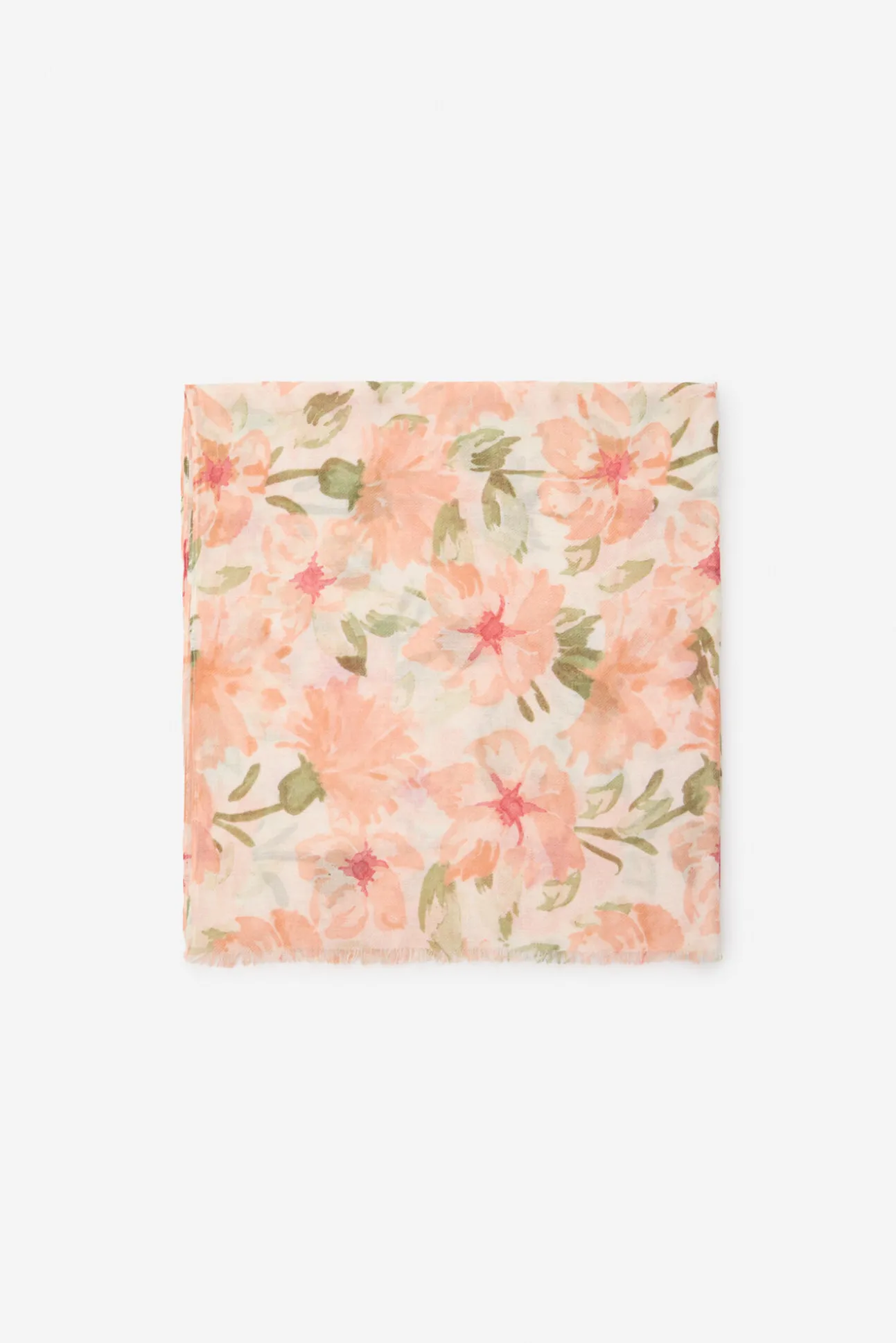 Fular floral multicolor