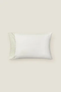 Funda almohada rayas seersucker