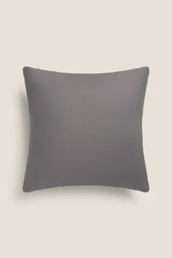 Funda cojín algodón orgánico 55x55cm.