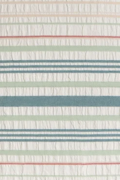 Funda cojín rayas multicolor
