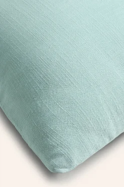 Funda de cojín turquesa Gavema