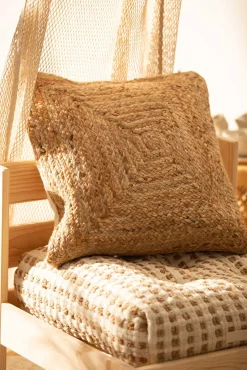 Funda de cojín Ural Natural 45x45 cm.
