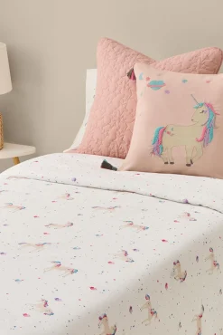 Funda nórdica algodón unicornios