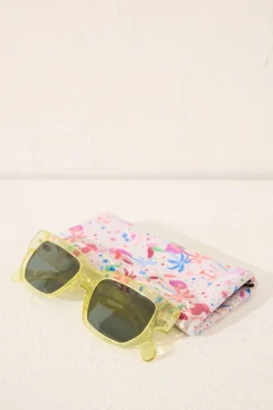 Gafas de sol con funda estampada