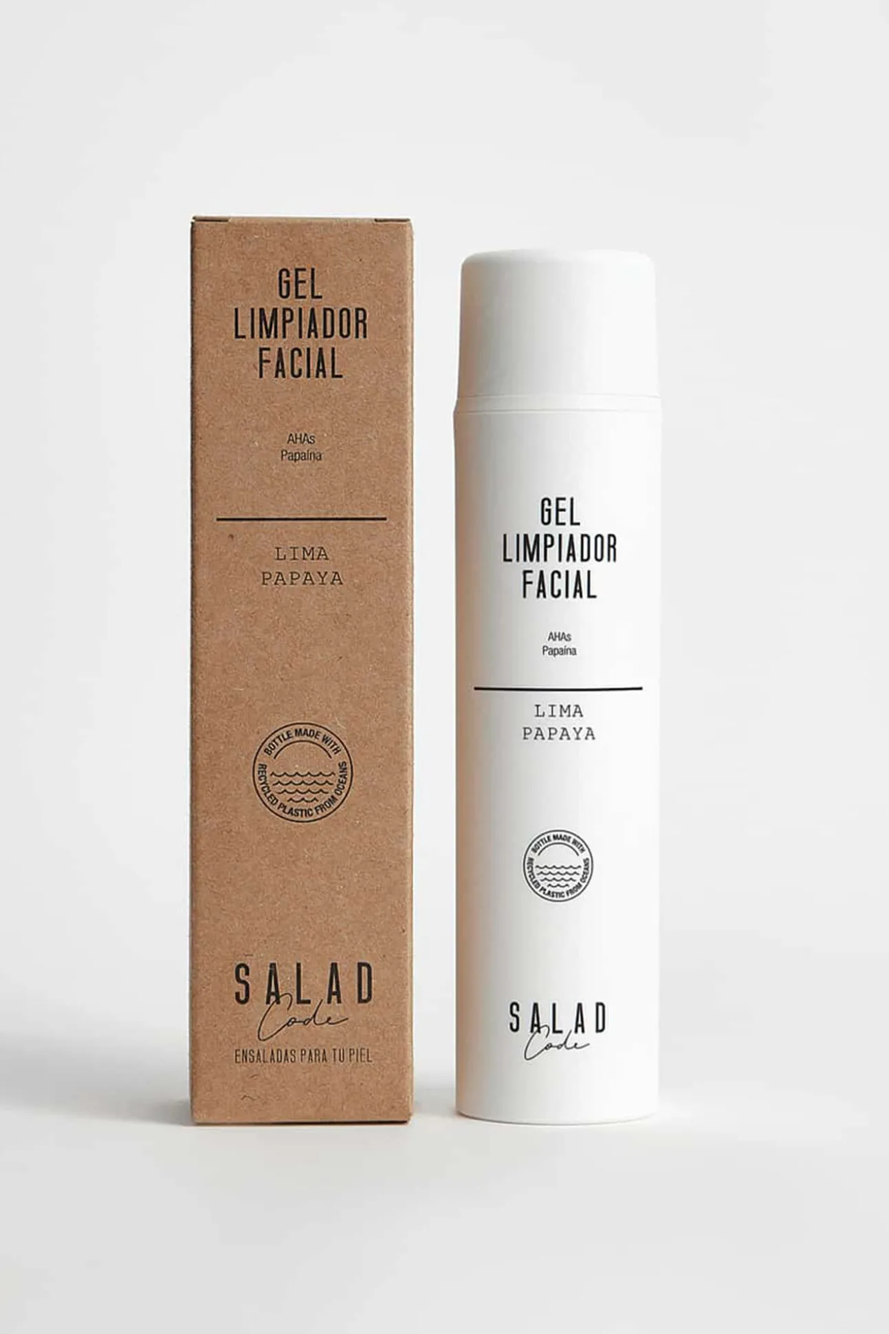 Gel limpiador facial