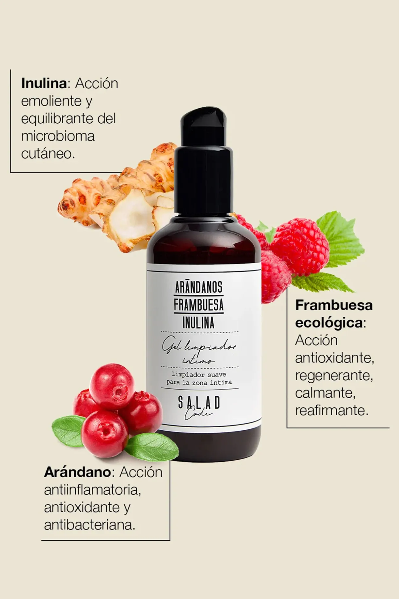 Gel limpiador íntimo