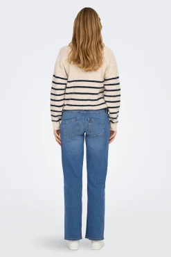 Jeans wide leg maternity