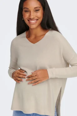 Jersey cuello de pico maternity