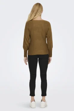 Jersey de punto premamá mangas abullonadas